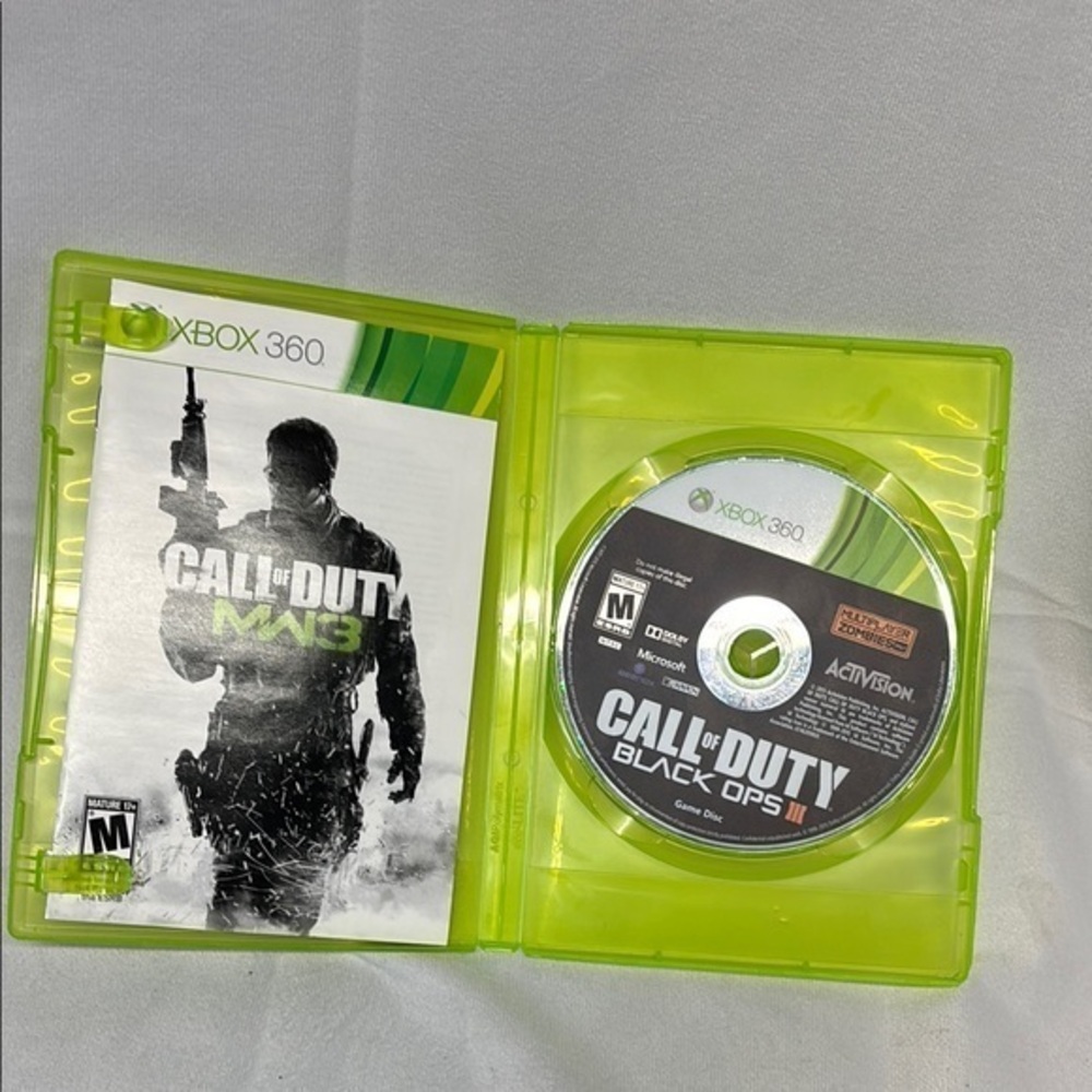 XBOX 360  Call of Duty MW3 multi player zombies  Game disc